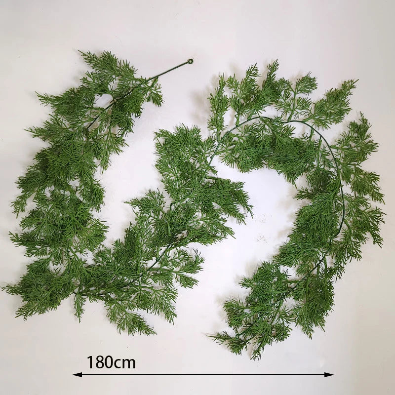 Frosted Pine & Berry Christmas Garland