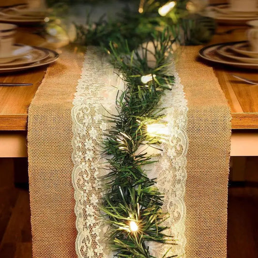 Pre-Lit Christmas Garland