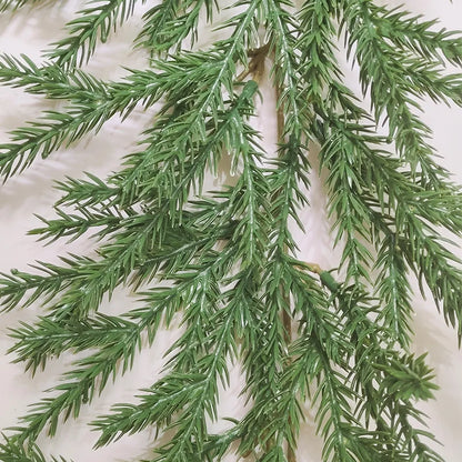 Frosted Pine & Berry Christmas Garland