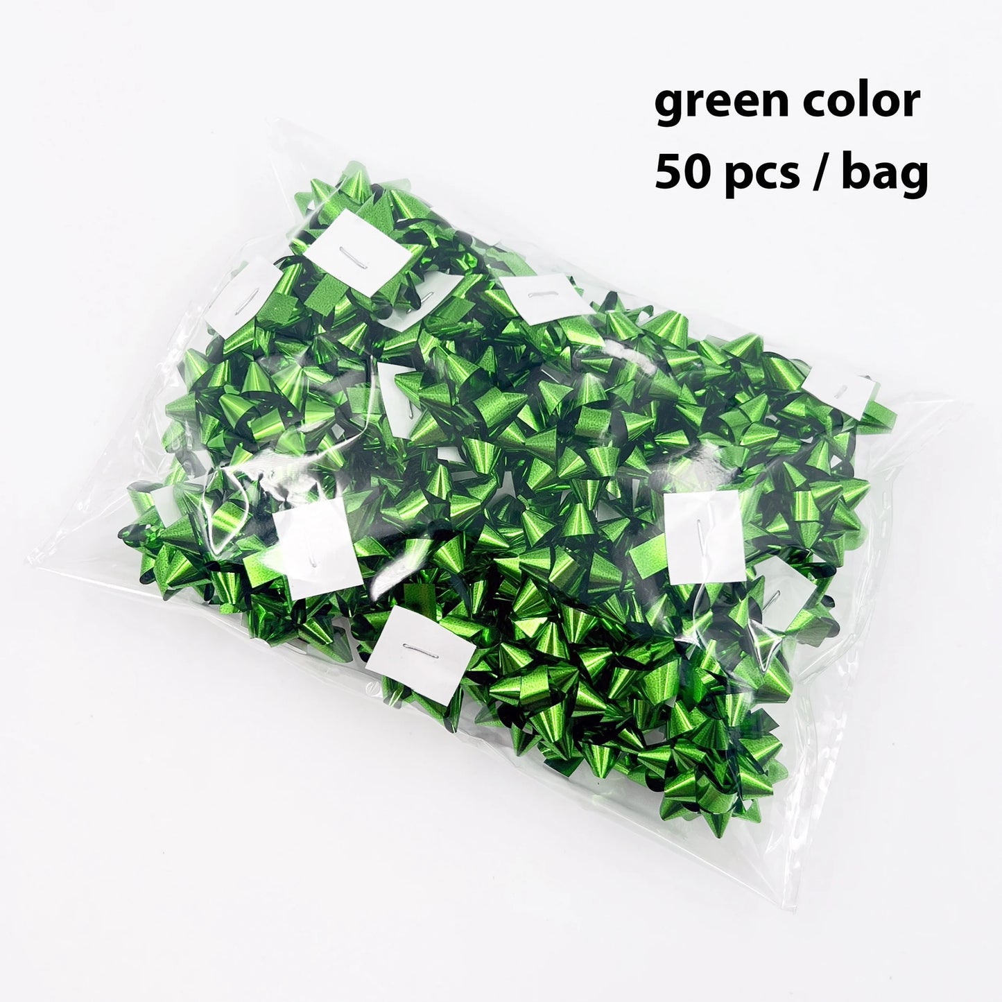 🎀 Mini Gift Bows – 50-Pack of Shiny Star Stickers