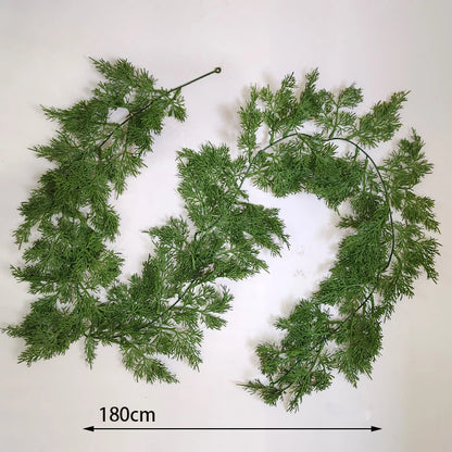 Frosted Pine & Berry Christmas Garland